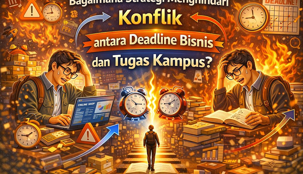 Bagaimana Strategi Menghindari Konflik antara Deadline Bisnis dan Tugas Kampus?