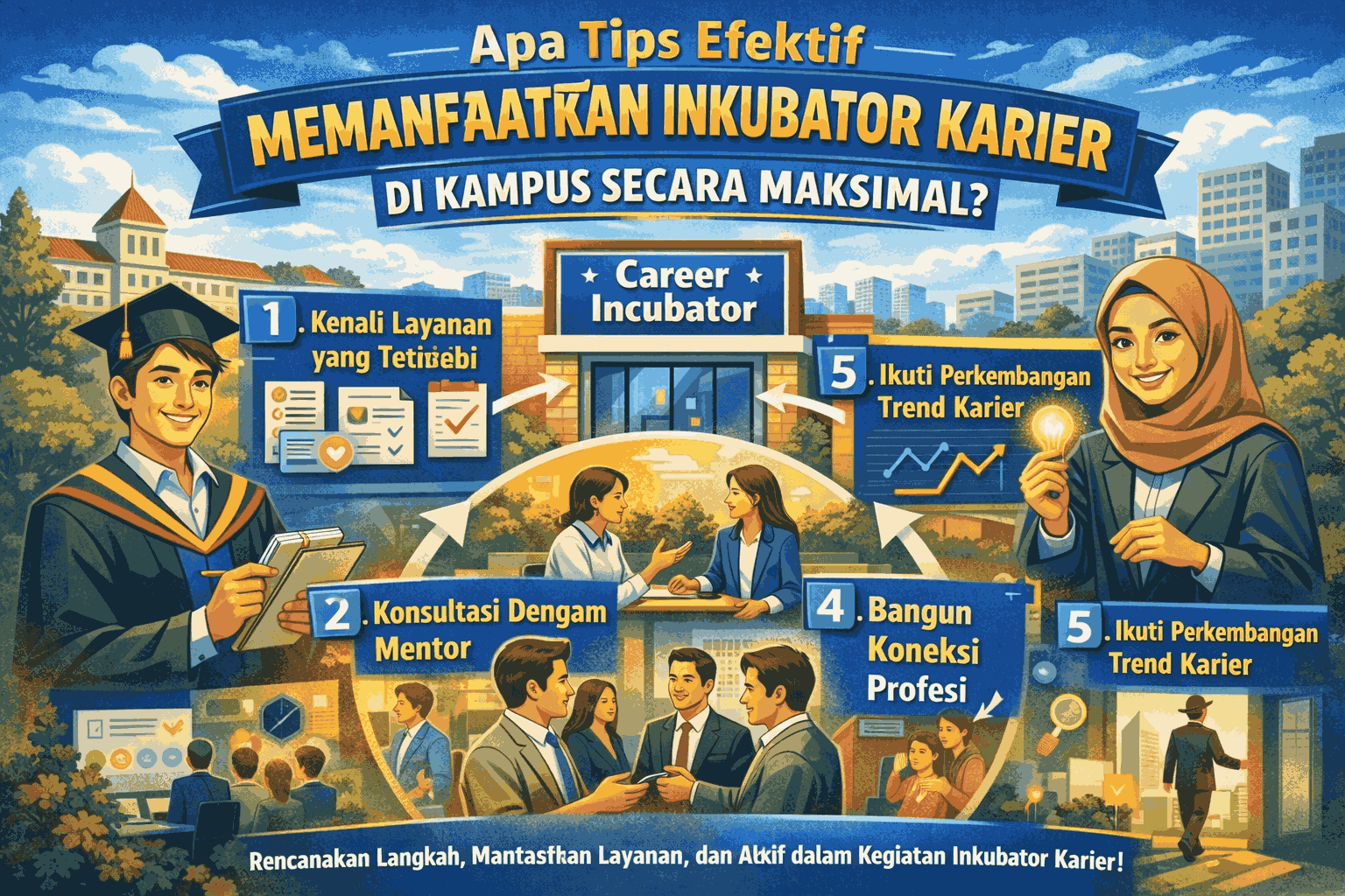 Apa Tips Efektif Memanfaatkan Inkubator Karier di Kampus Secara Maksimal?