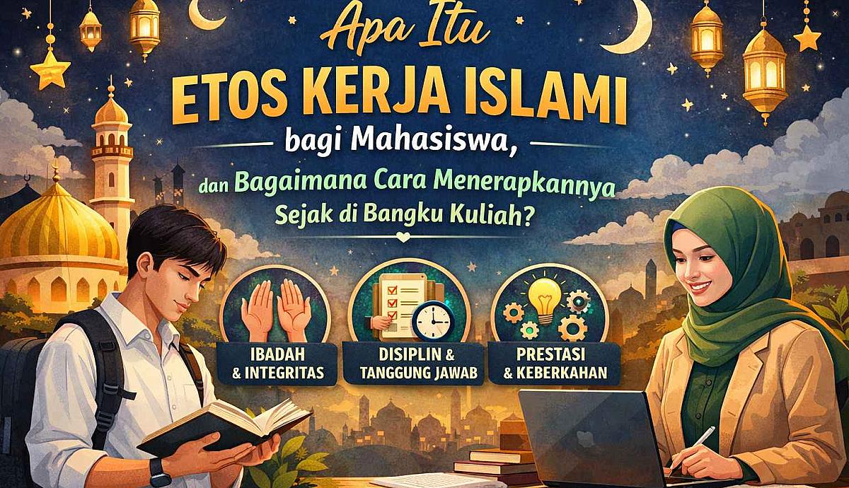 Apa Itu Etos Kerja Islami Bagi Mahasiswa, Dan Bagaimana Cara Menerapkannya Sejak Di Bangku Kuliah?