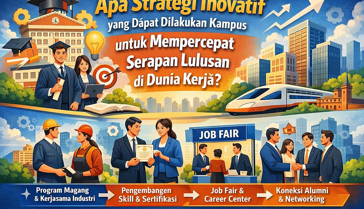 Apa Strategi Inovatif yang Dapat Dilakukan Kampus untuk Mempercepat Serapan Lulusan di Dunia Kerja