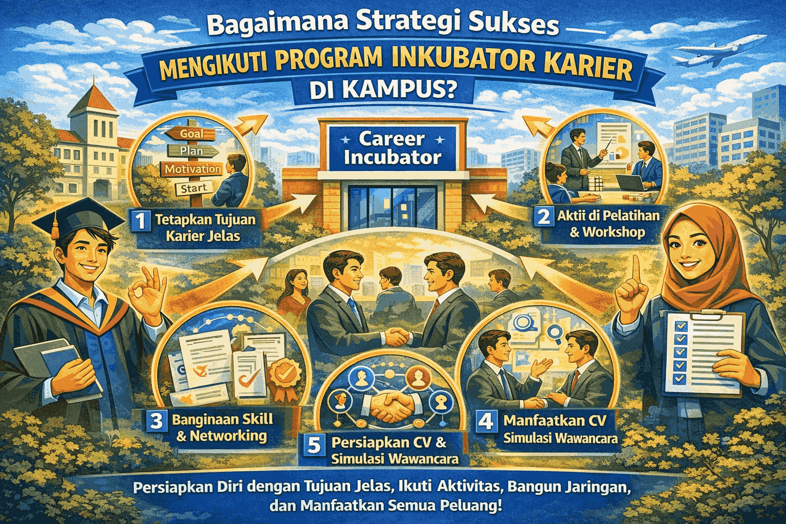 Bagaimana Strategi Sukses Mengikuti Program Inkubator Karier di Kampus?