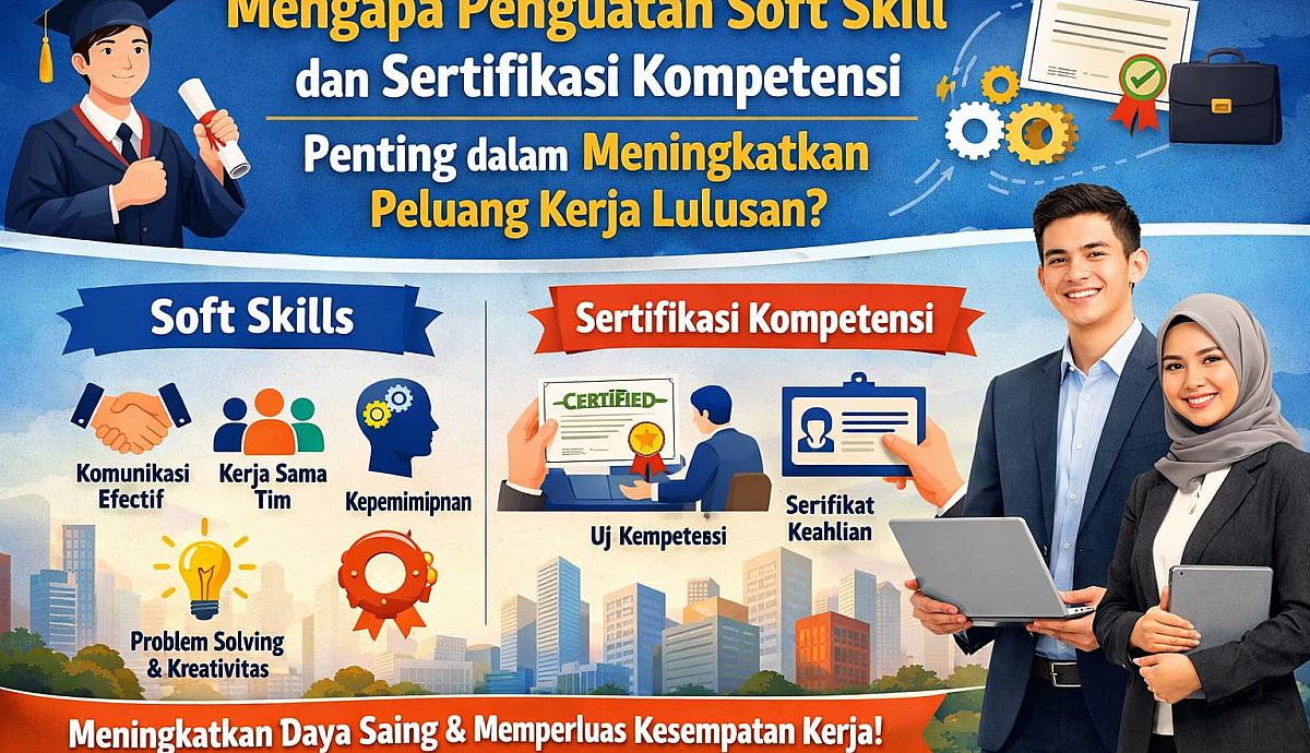 Mengapa Penguatan Soft Skill dan Sertifikasi Kompetensi Penting dalam Meningkatkan Peluang Kerja Lulusan?