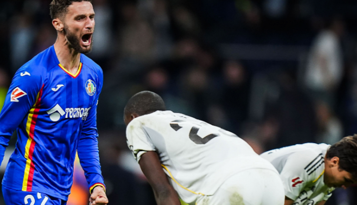 Real Madrid Tumbang 0-1 dari Getafe di Bernabeu