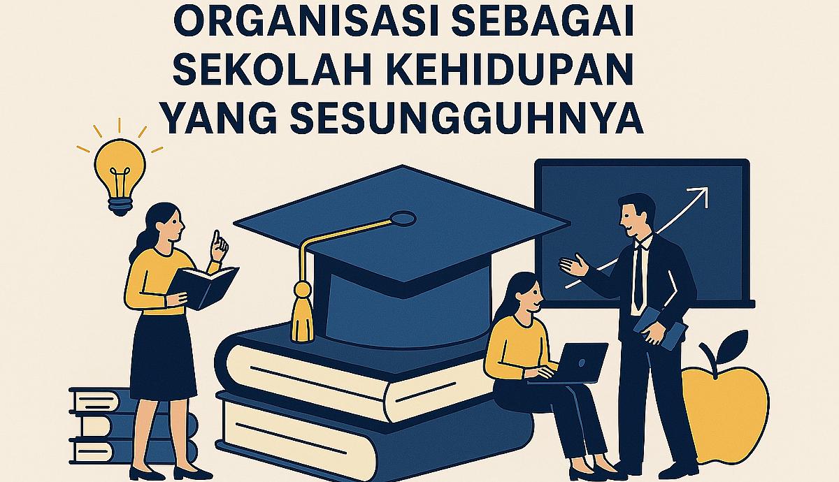 Organisasi sebagai Sekolah Kehidupan yang Sesungguhnya