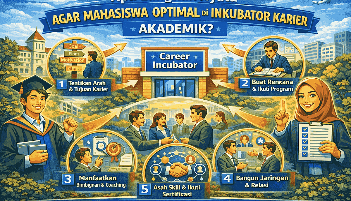 Apa Langkah Nyata Agar Mahasiswa Optimal di Inkubator Karier Akademik?