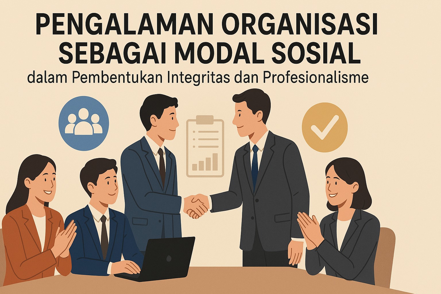 PENGALAMAN ORGANISASI SEBAGAI MODAL SOSIAL DALAM PEMBENTUKAN INTEGRITAS DAN PROFESIONALISME