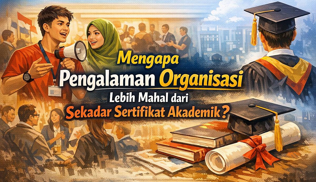 Mengapa Pengalaman Organisasi Lebih Mahal dari Sekadar Sertifikat Akademik?