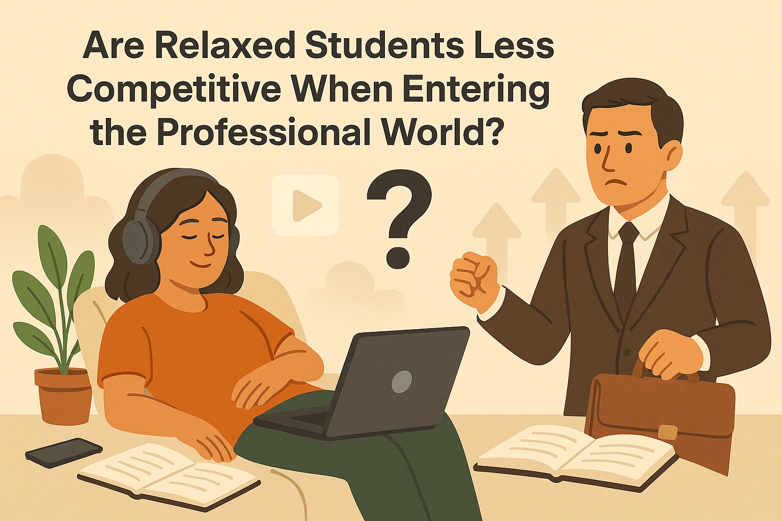 Are Relaxed Students Less Competitive When Entering the Professional World