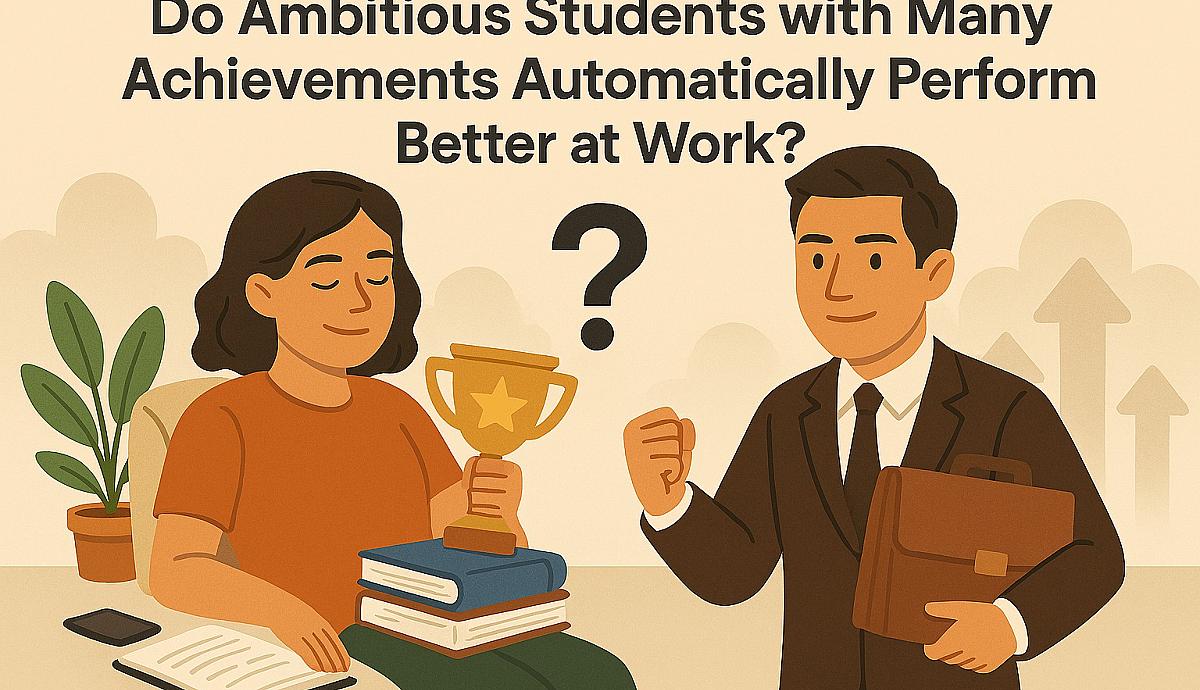 Do Ambitious Students with Many Achievements Automatically Perform Better at Work