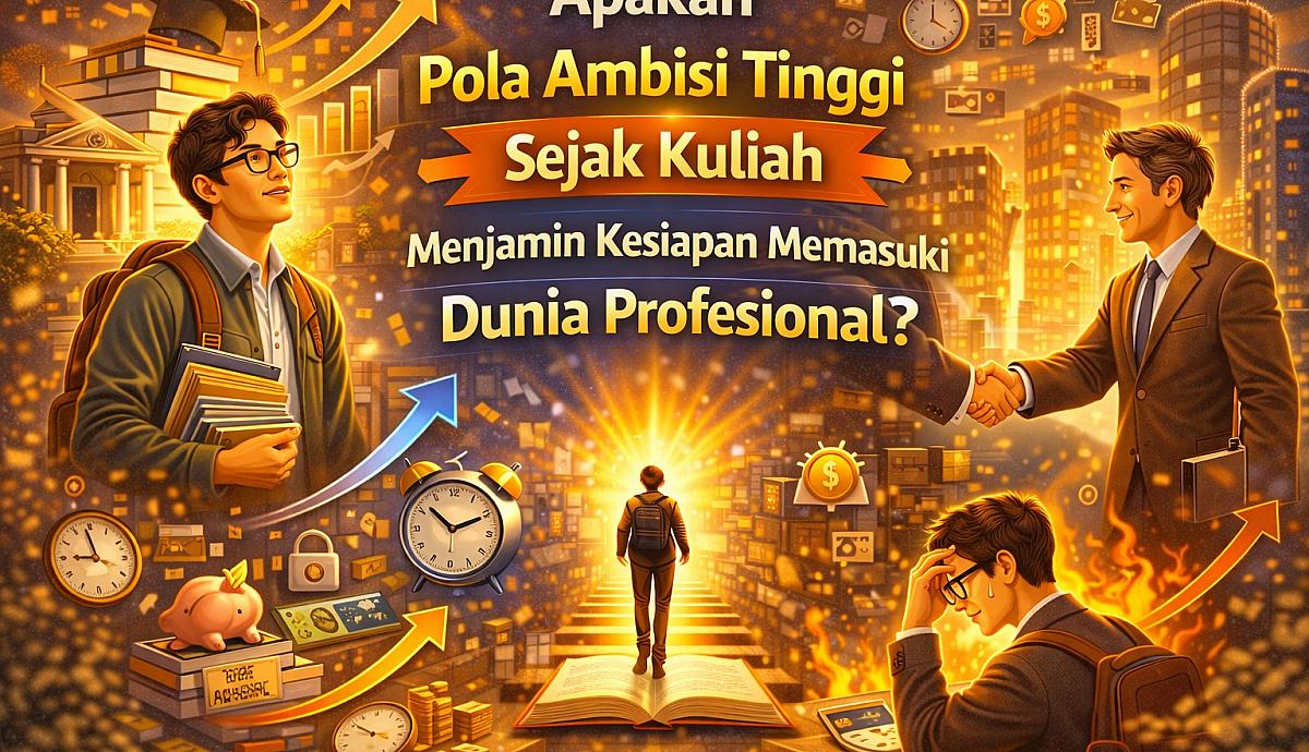 Apakah Pola Ambisi Tinggi Sejak Kuliah Menjamin Kesiapan Memasuki Dunia Profesional?