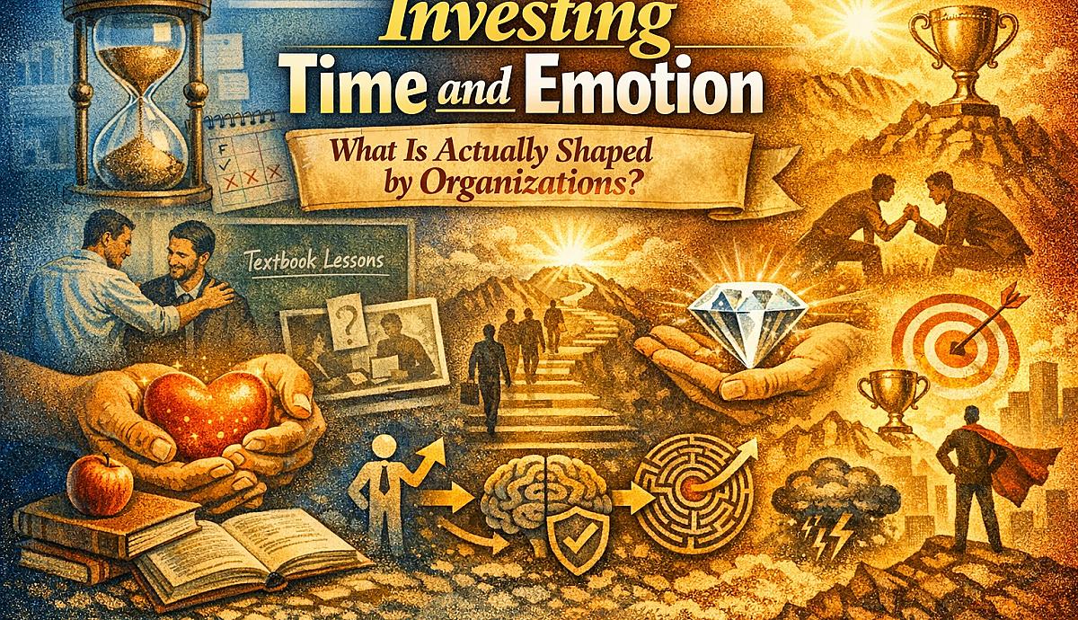 Investing Time and Emotion, What Is Actually Shaped by Organizations?
