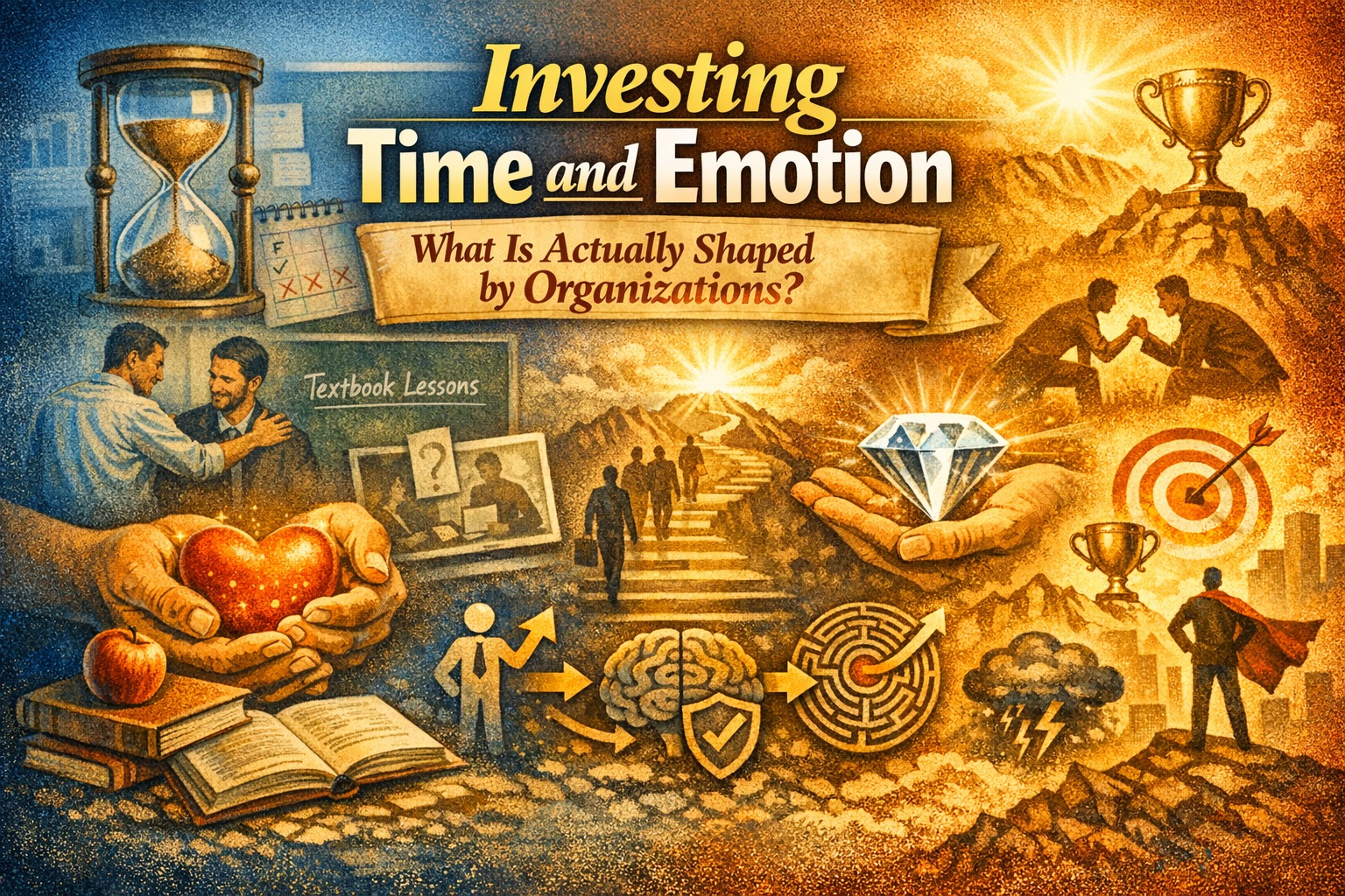 Investing Time and Emotion, What Is Actually Shaped by Organizations?
