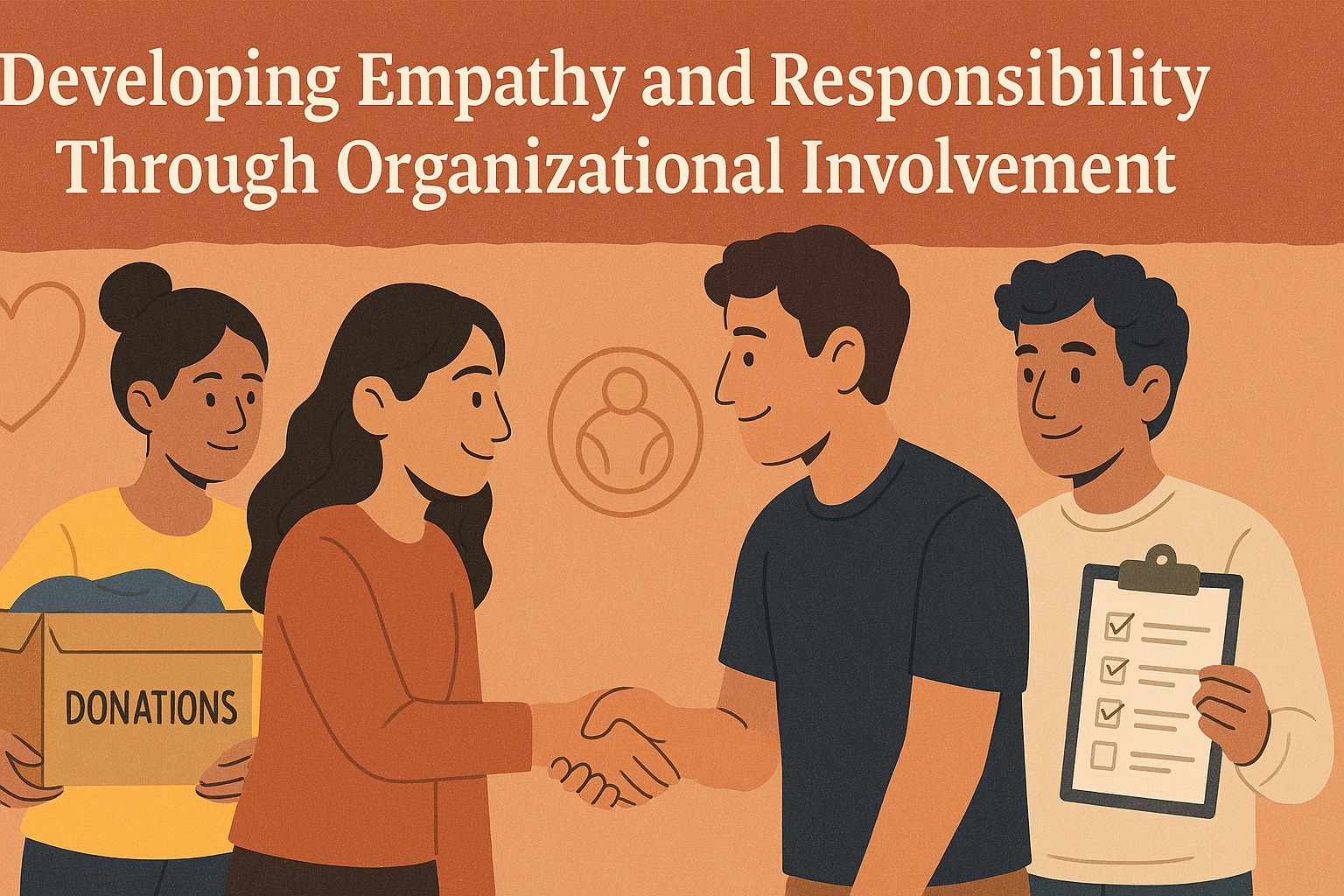 Developing Empathy and Responsibility Through Organizational Involvement