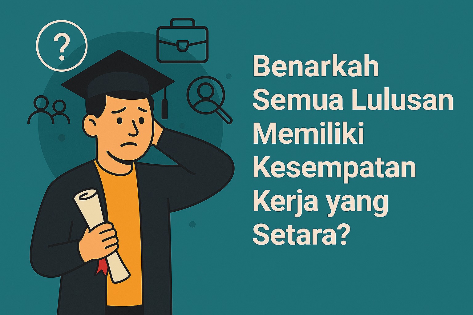 Benarkah Semua Lulusan Memiliki Kesempatan Kerja yang Setara?