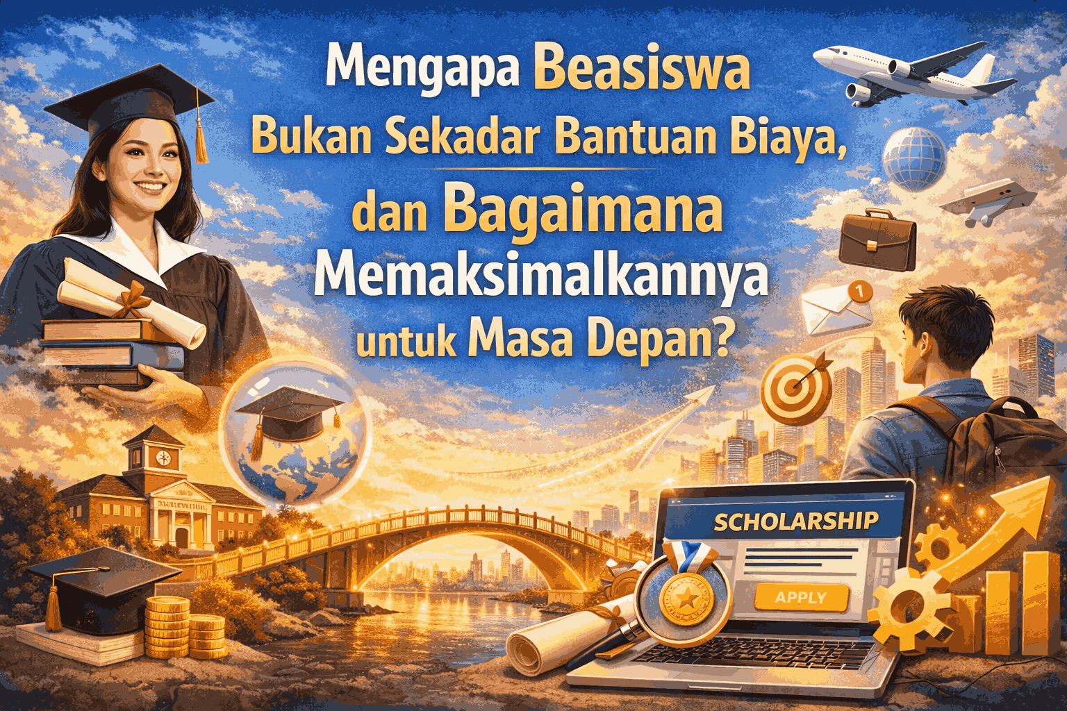 Mengapa Beasiswa Bukan Sekadar Bantuan Biaya, Dan Bagaimana Memaksimalkannya Untuk Masa Depan?