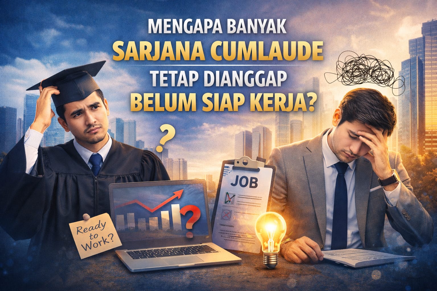 Mengapa Banyak Sarjana Cumlaude Tetap Dianggap Belum Siap Kerja