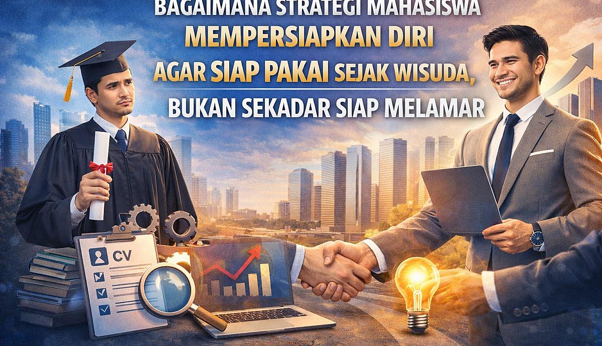 Bagaimana Strategi Mahasiswa Mempersiapkan Diri Agar Siap Pakai Sejak Wisuda, Bukan Sekadar Siap Melamar
