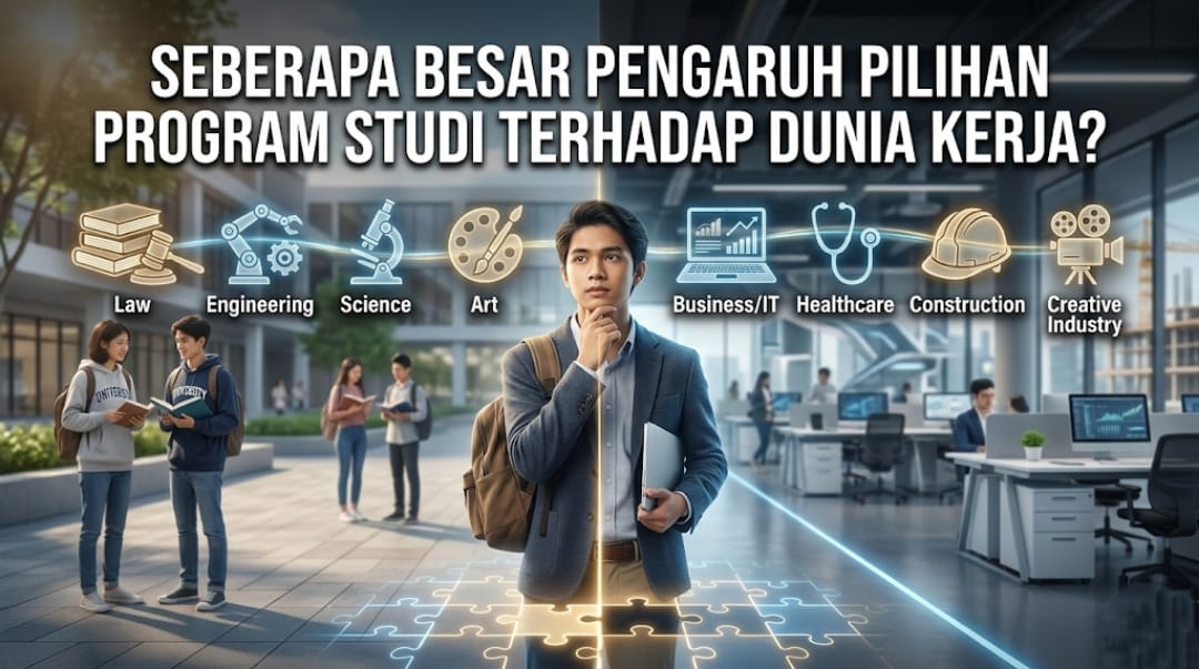 Seberapa Besar Pengaruh Pilihan Program Studi terhadap Dunia Kerja?