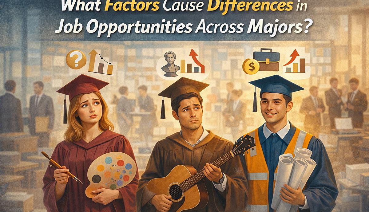 What Factors Cause Differences in Job Opportunities Across Majors?