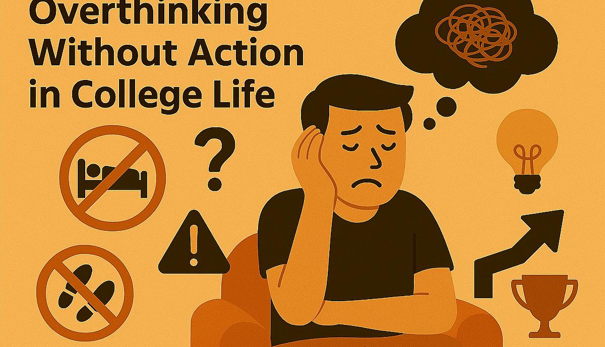 Overthinking Without Action in College Life