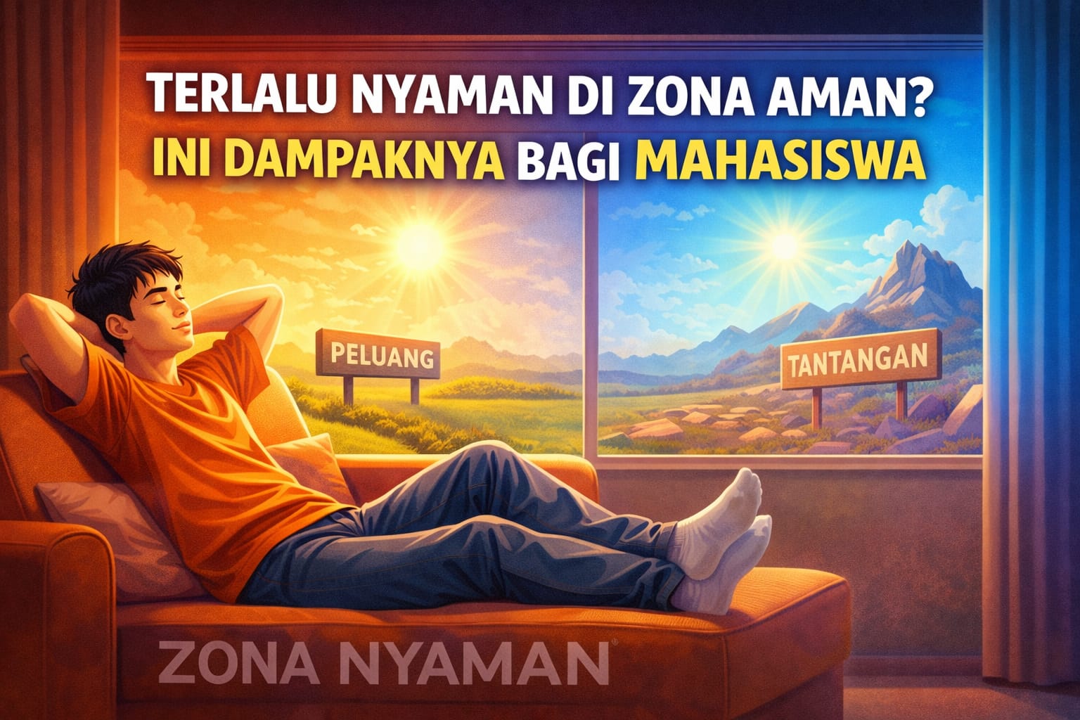 Terlalu Nyaman di Zona Aman? Ini Dampaknya bagi Mahasiswa