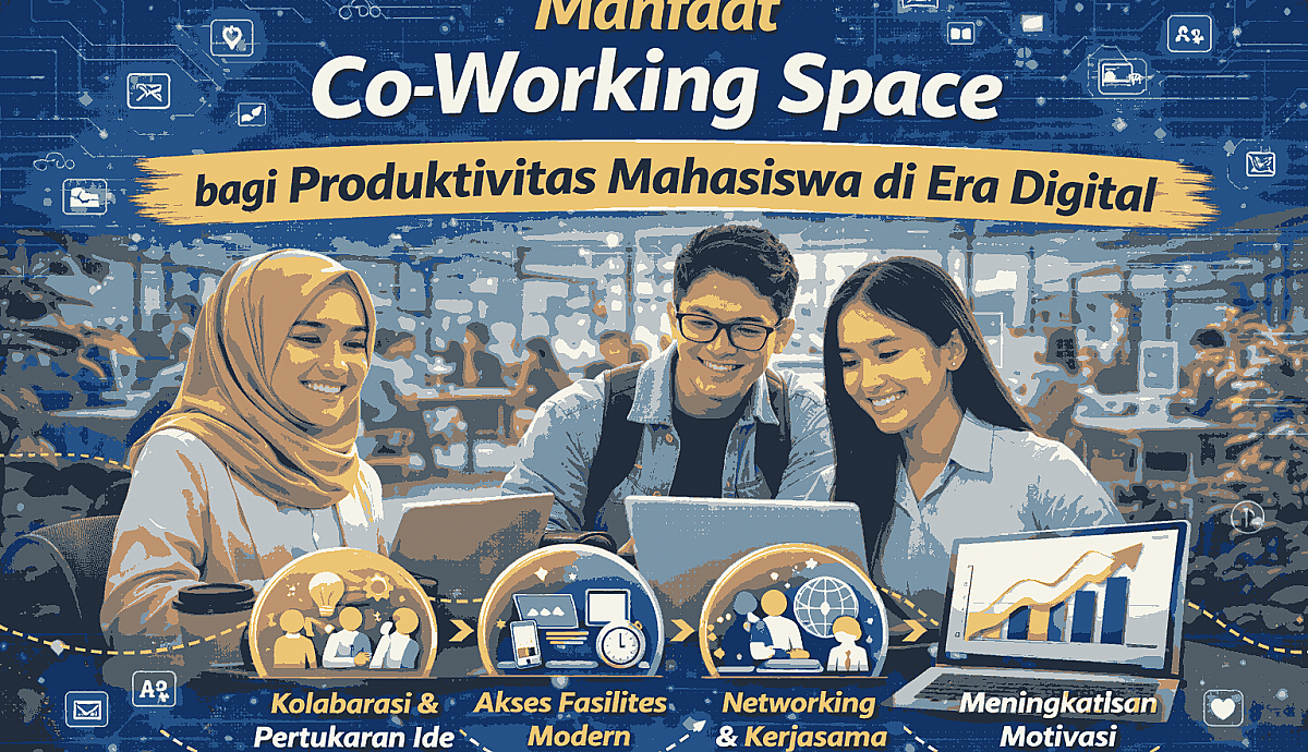 Manfaat Co-Working Space bagi Produktivitas Mahasiswa di Era Digital