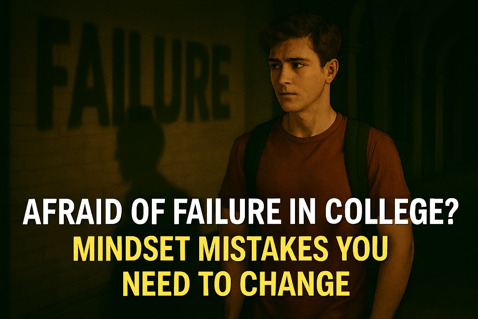Afraid of Failure in College? Mindset Mistakes You Need to Change