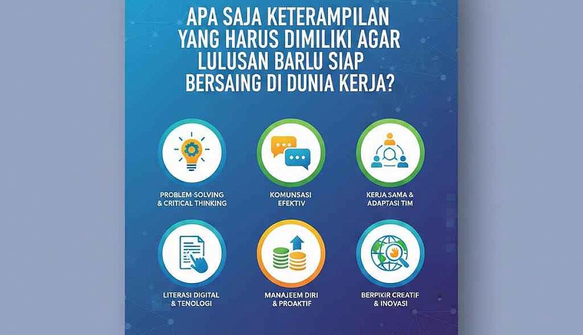 Apa Saja Keterampilan yang Harus Dimiliki agar Lulusan Baru Siap Bersaing di Dunia Kerja?