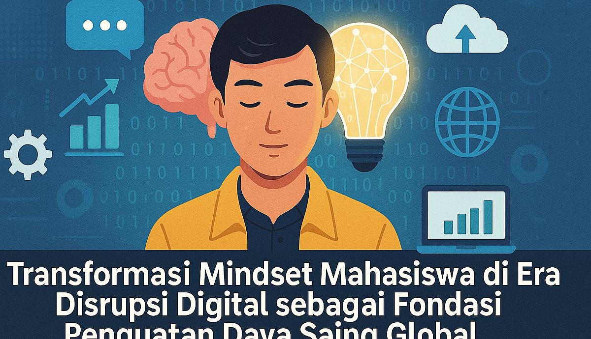 Transformasi Mindset Mahasiswa di Era Disrupsi Digital sebagai Fondasi Penguatan Daya Saing Global