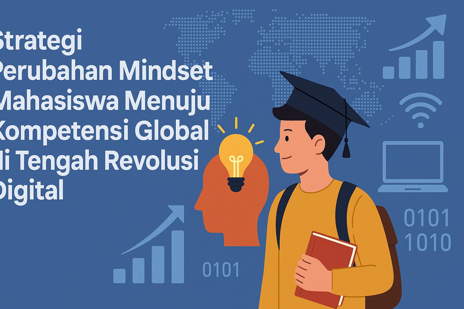 Strategi Perubahan Mindset Mahasiswa Menuju Kompetensi Global di Tengah Revolusi Digital