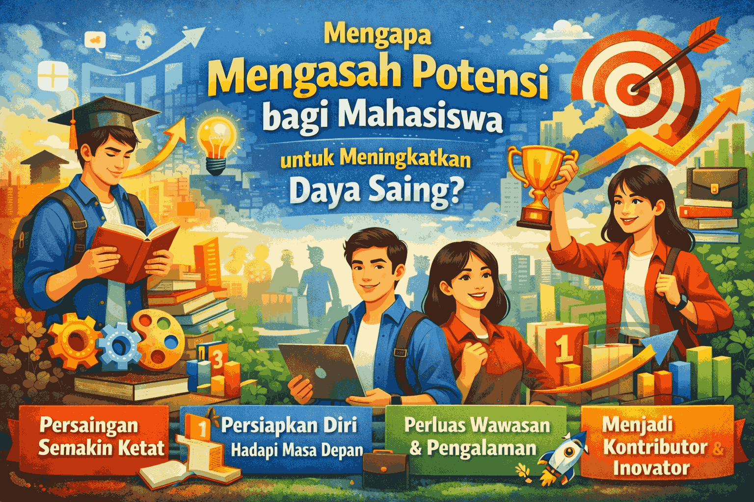 Mengapa Mengasah Potensi Penting bagi Mahasiswa untuk Meningkatkan Daya Saing?