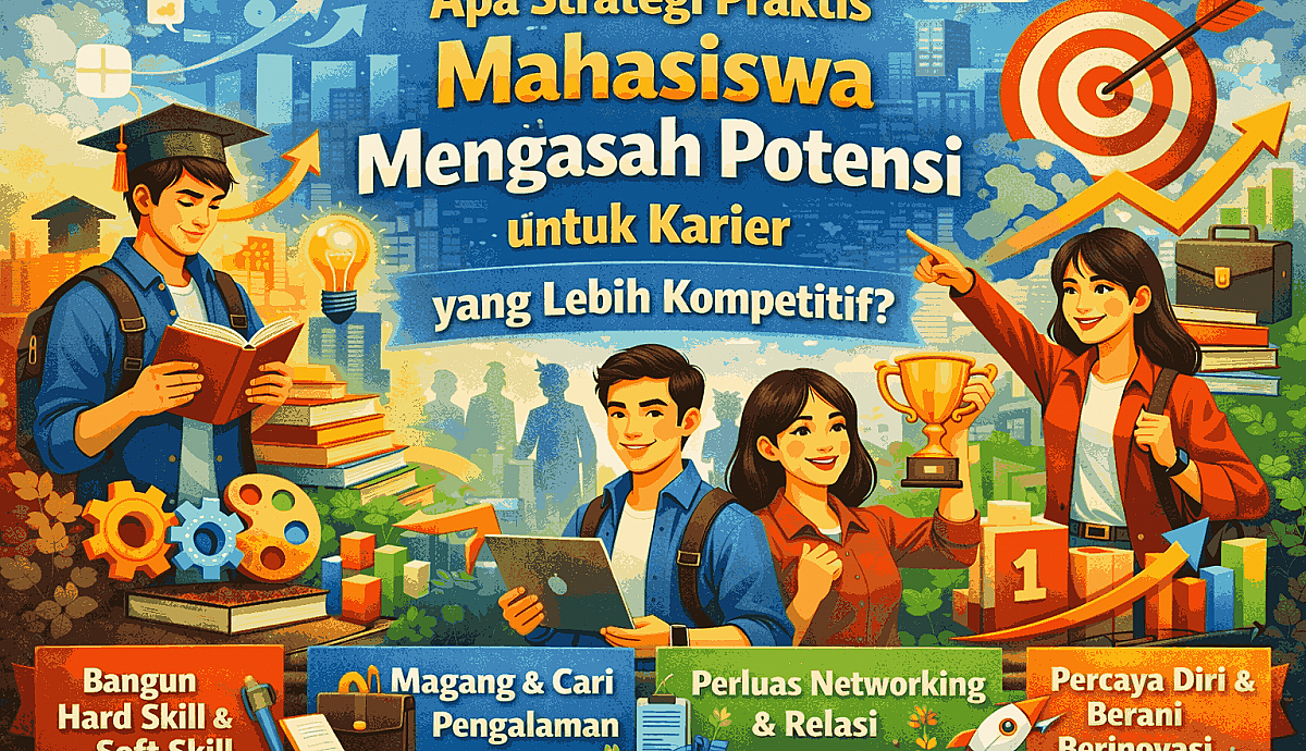 Apa Strategi Praktis Mahasiswa Mengasah Potensi untuk Karier yang Lebih Kompetitif?