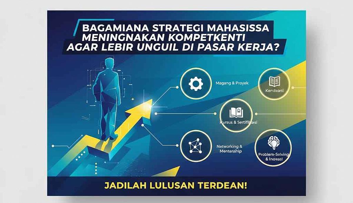Bagaimana Strategi Mahasiswa Meningkatkan Kompetensi agar Lebih Unggul di Pasar Kerja?