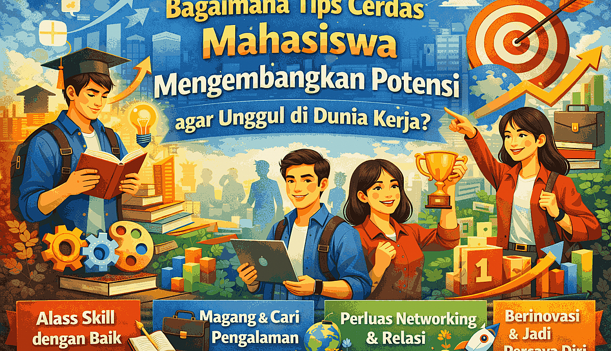 Bagaimana Tips Cerdas Mahasiswa Mengembangkan Potensi agar Unggul di Dunia Kerja?