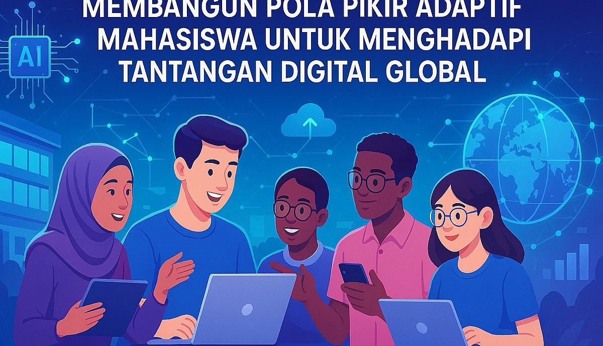Membangun Pola Pikir Adaptif Mahasiswa untuk Menghadapi Tantangan Digital Global