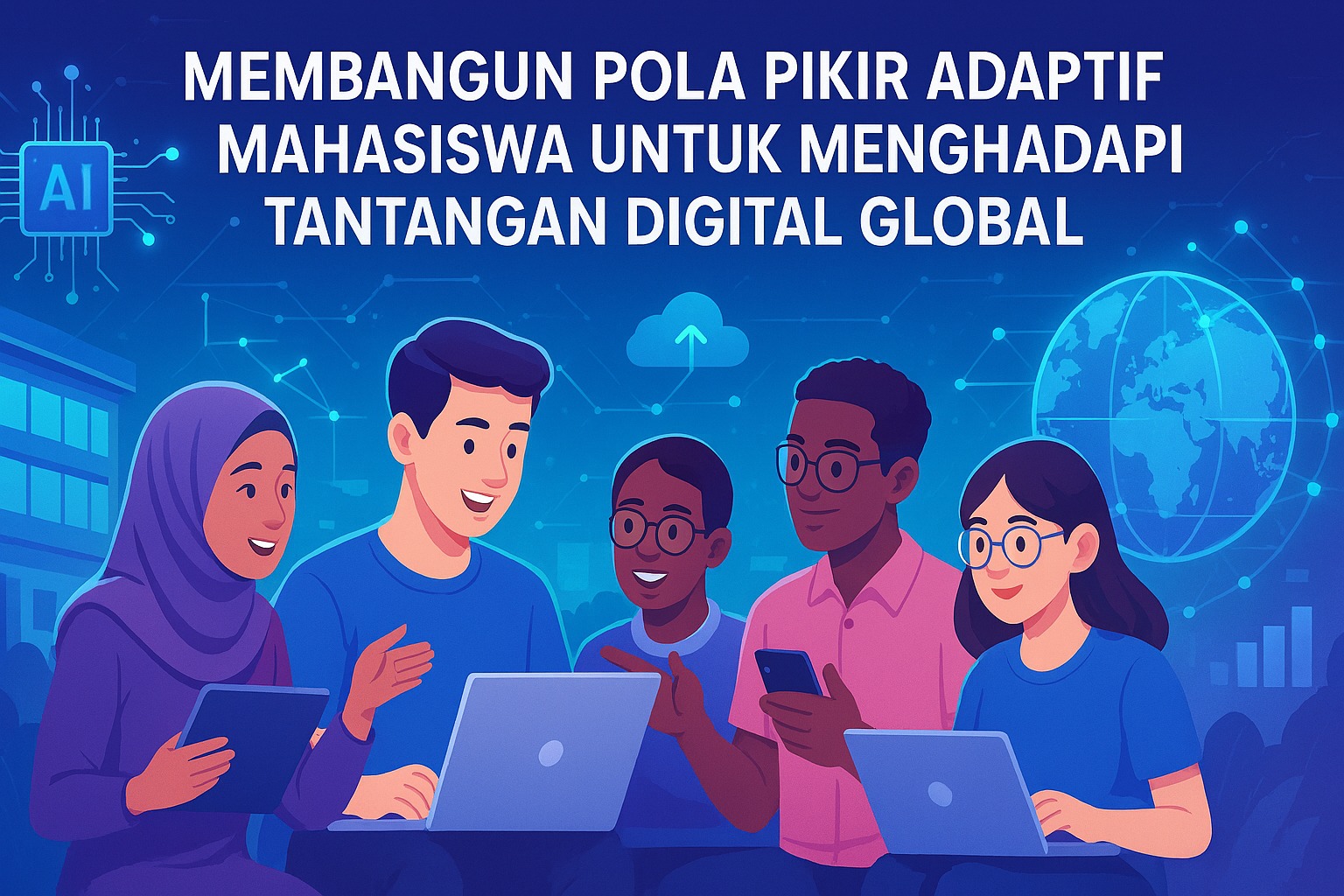 Membangun Pola Pikir Adaptif Mahasiswa untuk Menghadapi Tantangan Digital Global