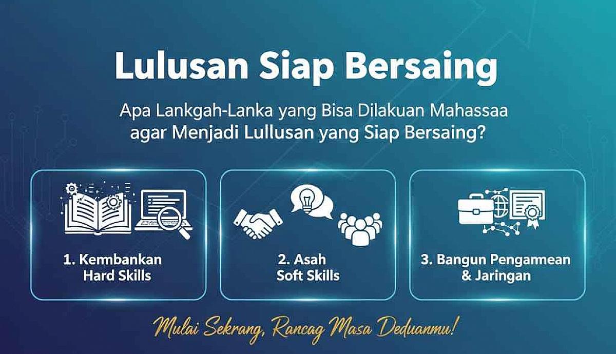 Apa Langkah-Langkah yang Bisa Dilakukan Mahasiswa agar Menjadi Lulusan yang Siap Bersaing?