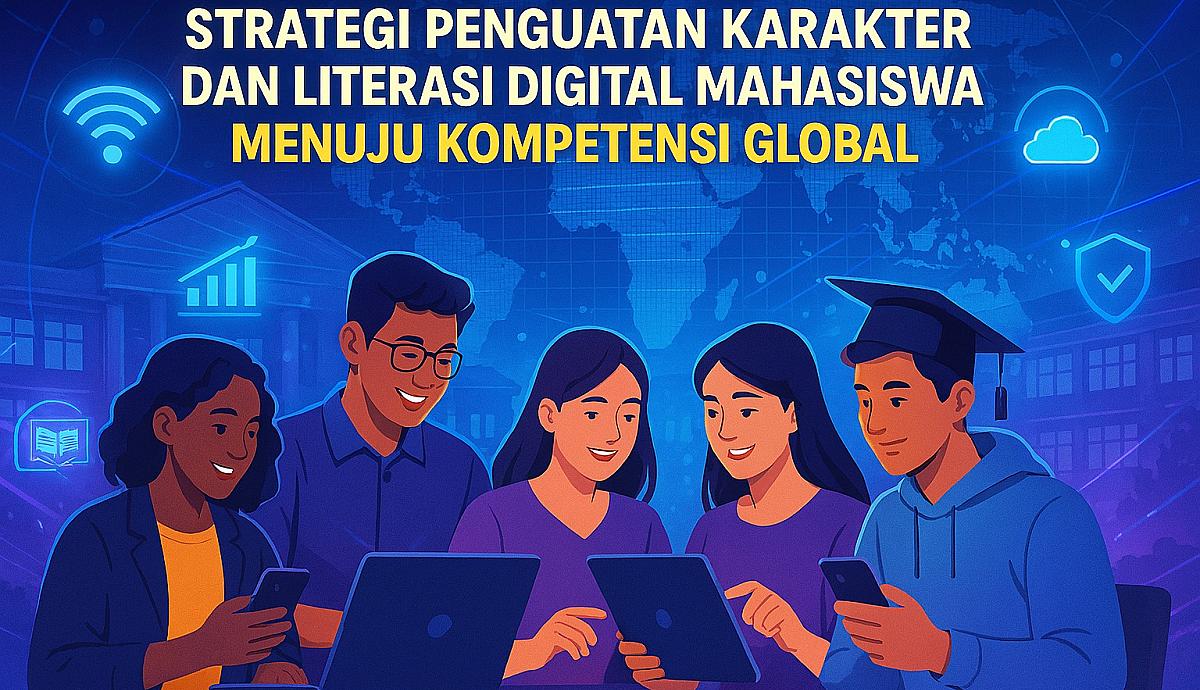 Strategi Penguatan Karakter dan Literasi Digital Mahasiswa Menuju Kompetensi Global