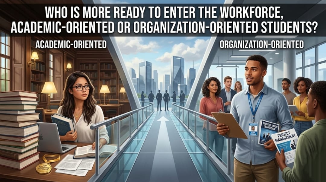 Who Is More Ready to Enter the Workforce, Academic-Oriented or Organization-Oriented Students?