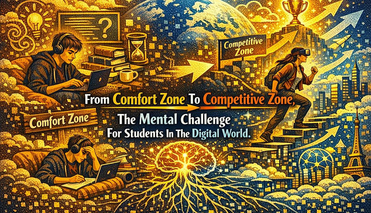 From Comfort Zone To Competitive Zone, The Mental Challenge For Students In The Digital World