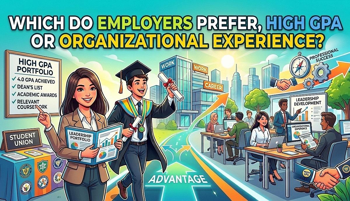 Which Do Employers Prefer, High GPA or Organizational Experience?