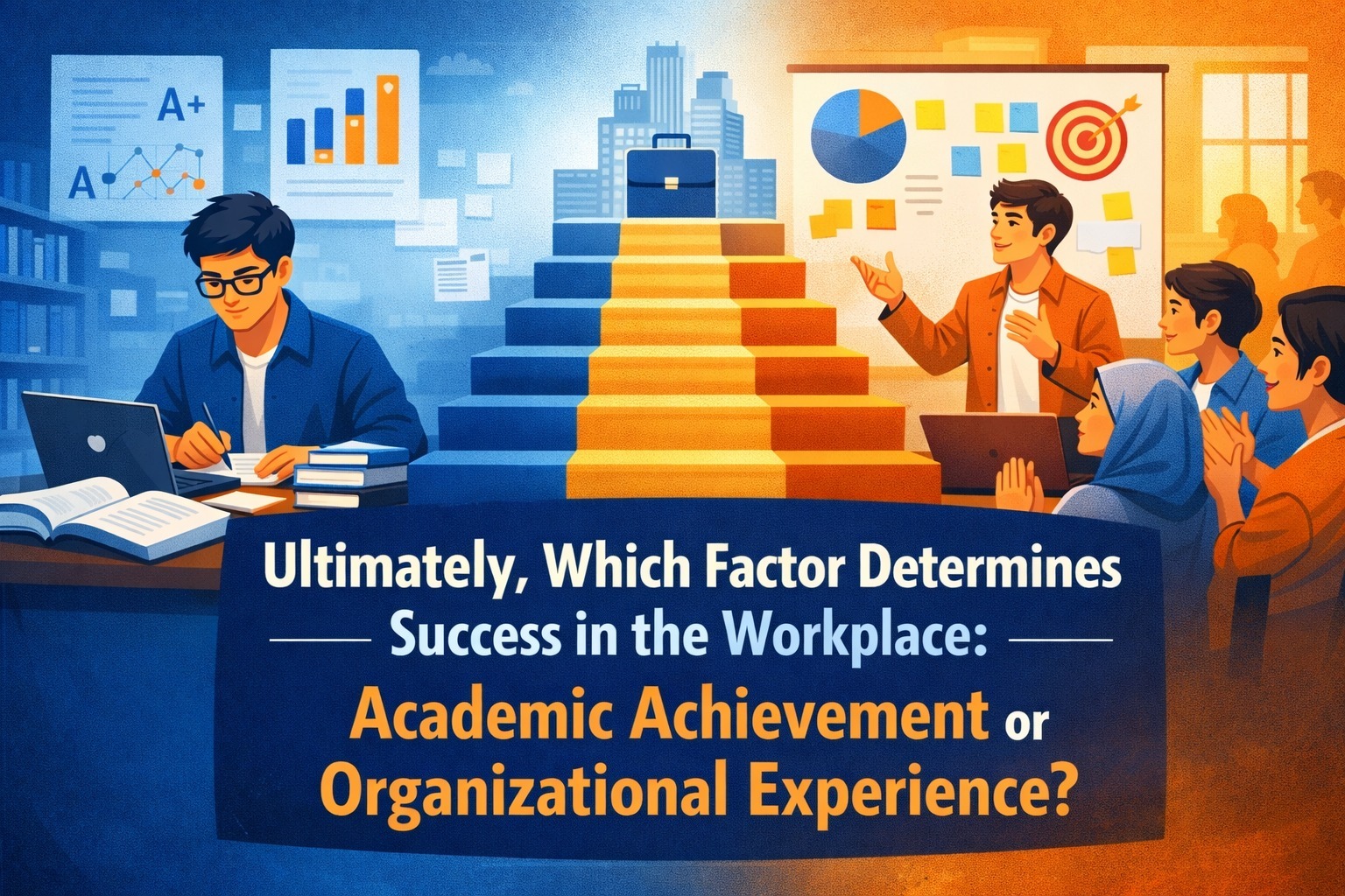 Ultimately Which Factor Determines Success in the Workplace, Academic Achievement or Organizational Experience?