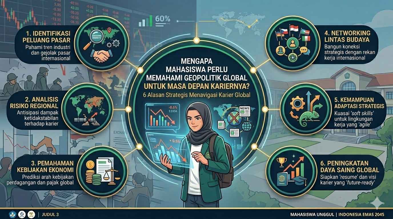 Mengapa Mahasiswa Perlu Memahami Geopolitik Global Untuk Masa Depan Kariernya?
