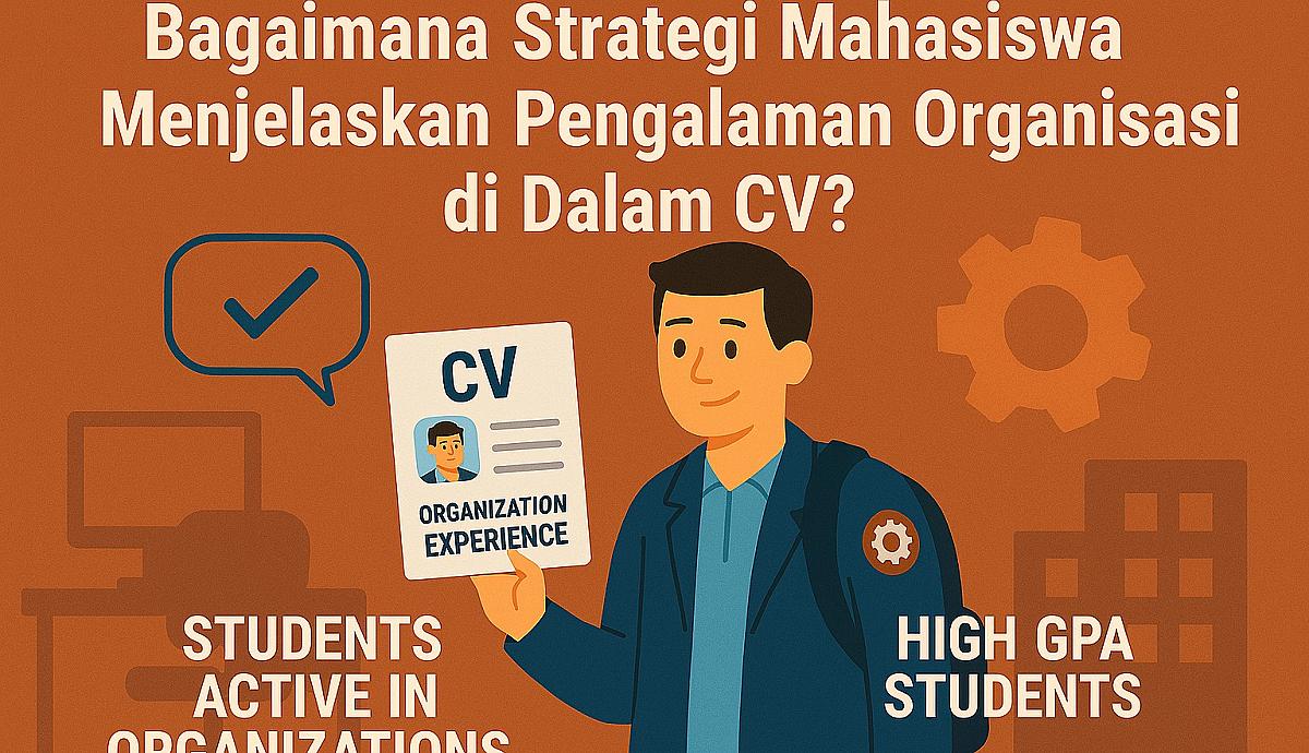 Bagaimana Strategi Mahasiswa Menjelaskan Pengalaman Organisasi di Dalam CV?