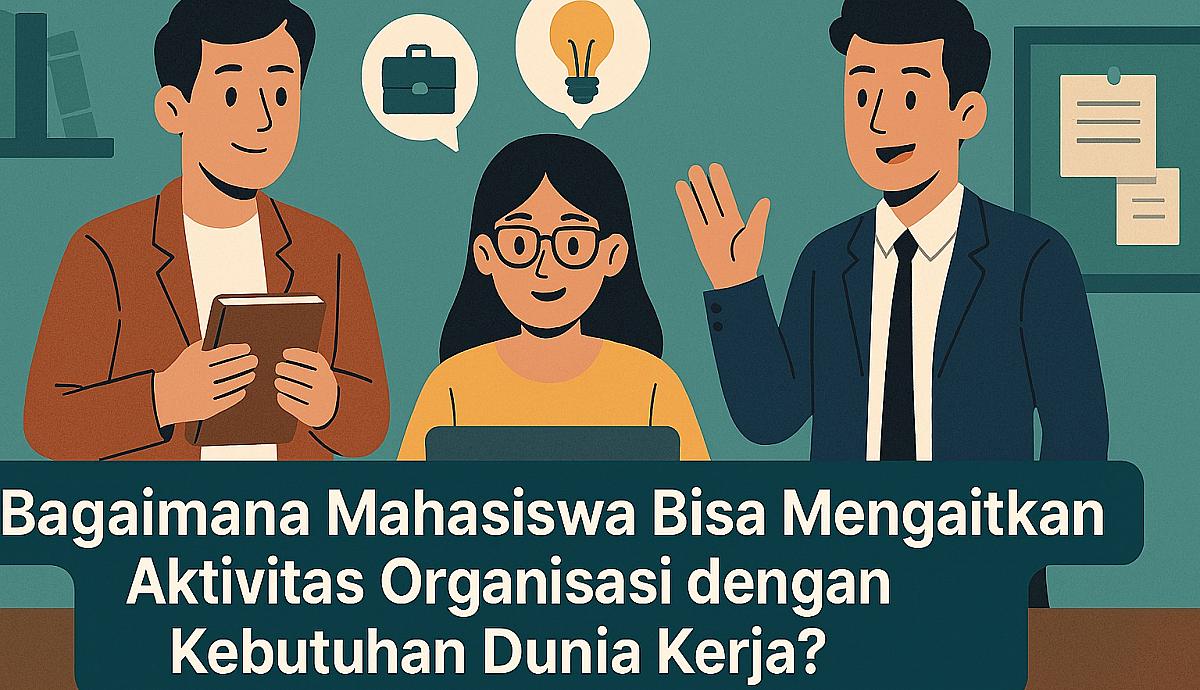 Bagaimana Mahasiswa Bisa Mengaitkan Aktivitas Organisasi dengan Kebutuhan Dunia Kerja?