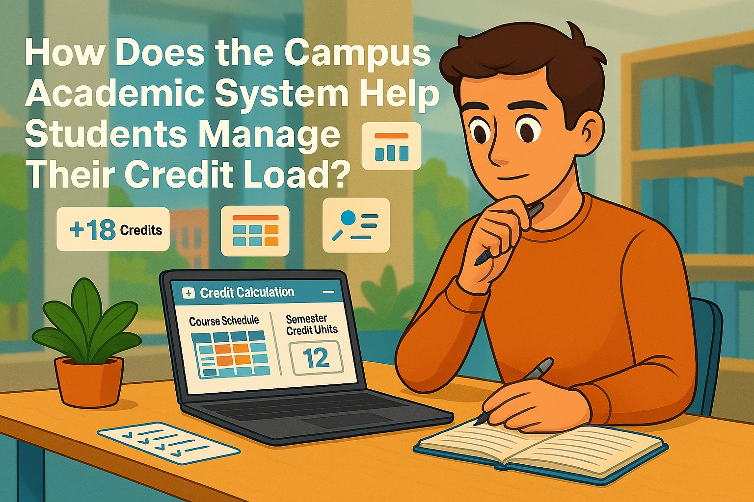 How Does the Campus Academic System Help Students Manage Their Credit Load?