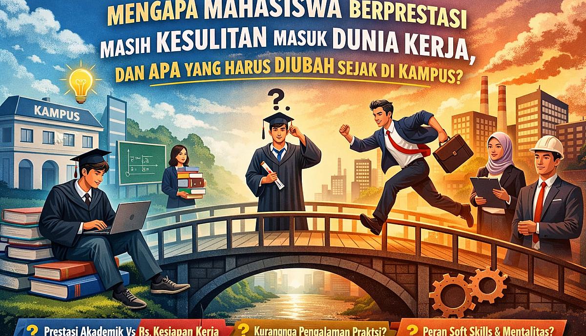 Mengapa Banyak Mahasiswa Berprestasi Masih Kesulitan Masuk Dunia Kerja, dan Apa yang Harus Diubah Sejak di Kampus