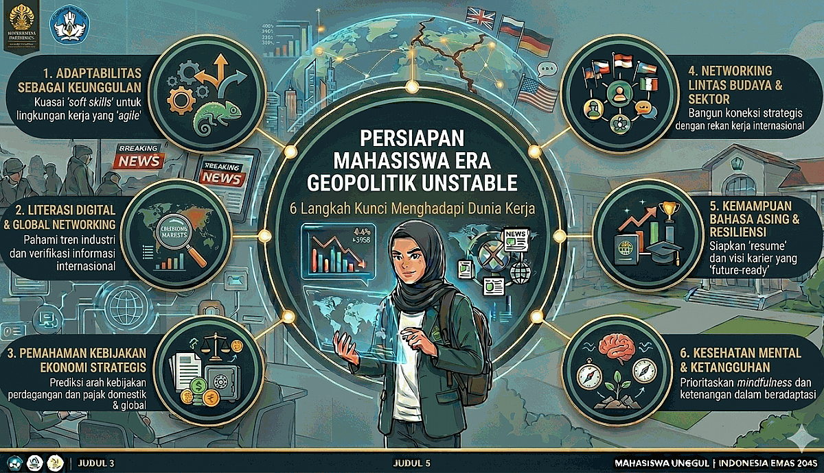 Bagaimana Mahasiswa Bisa Tetap Produktif Di Tengah Ketidakpastian Geopolitik Global?