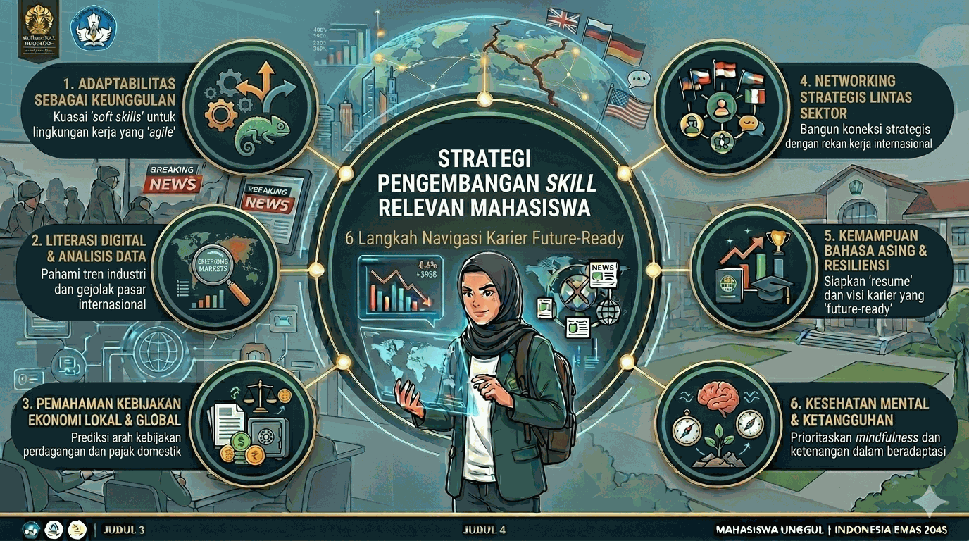 Apa Langkah Mahasiswa Untuk Menjaga Peluang Karier Saat Dunia Mengalami Konflik Global?