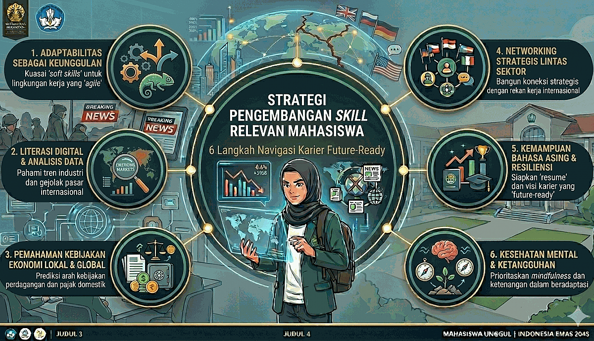 Apa Langkah Mahasiswa Untuk Menjaga Peluang Karier Saat Dunia Mengalami Konflik Global?